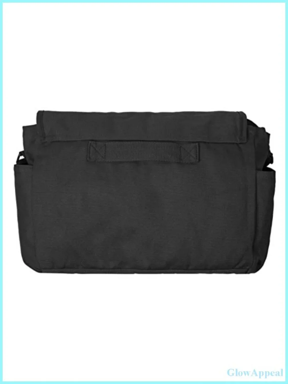 Heavyweight Cotton Canvas Messenger Bag Adjustable Shoulder Strap